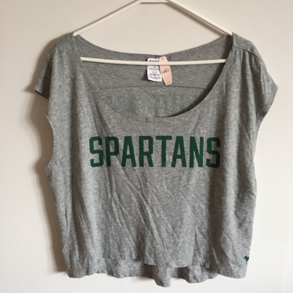 NWT VS PINK Spartans Team Shirt